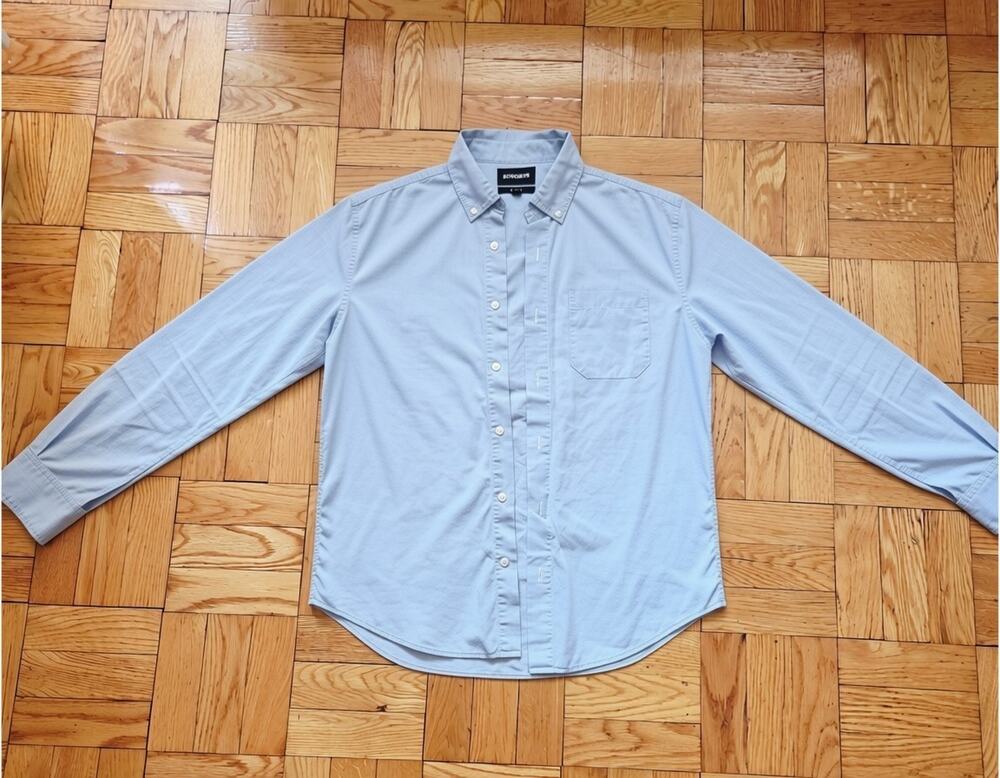 Bonobos Mens Blue Button Down Shirt Sz M Standard Fit